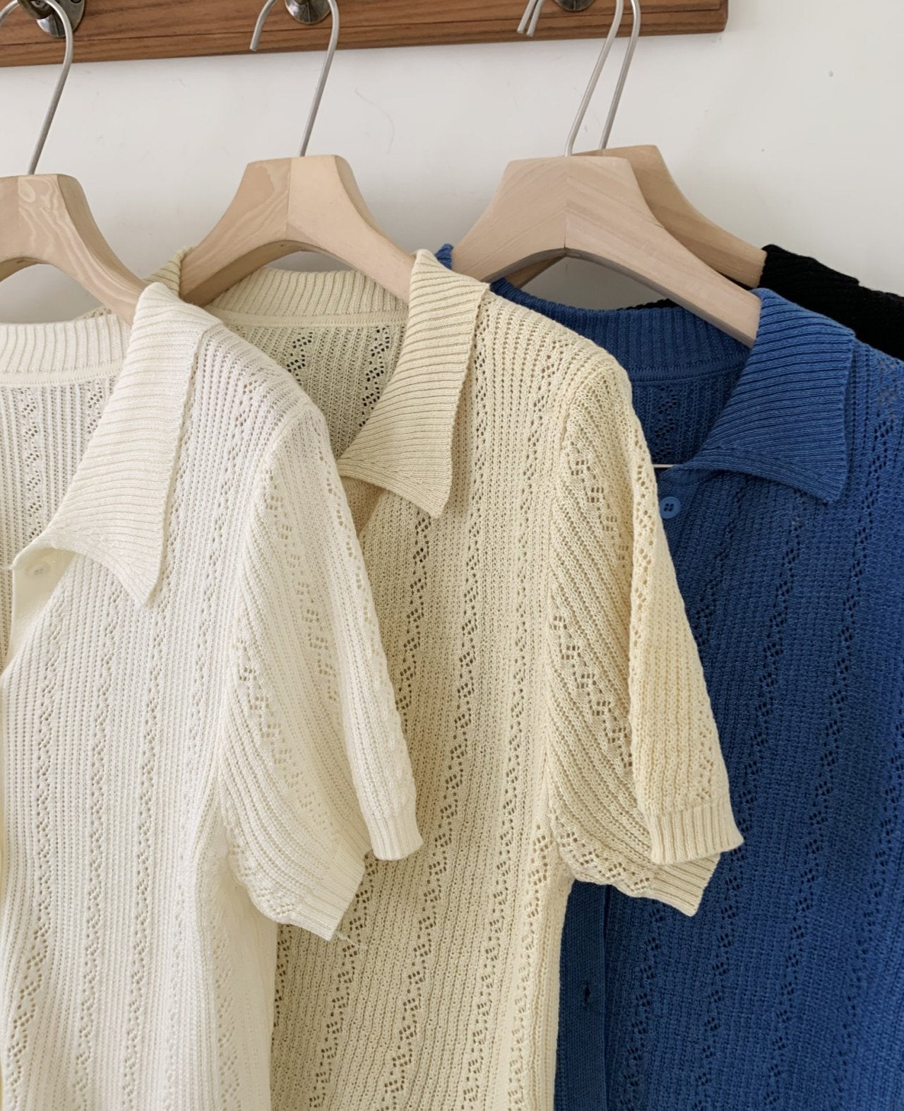 Summer Eyelet Knit Cardigan