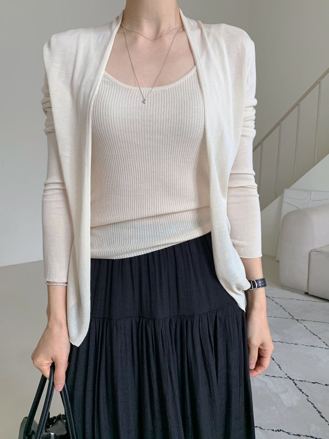 Summer Air Knit Cardigan Set