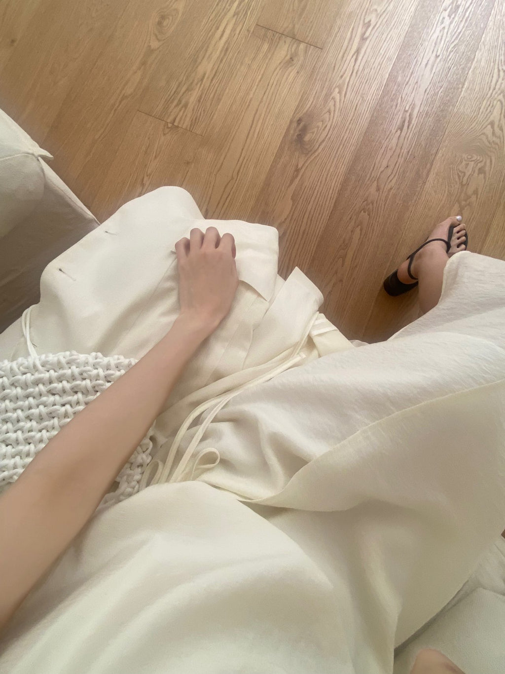 Elegant Boat Neck Wrap Sleeveless Dress