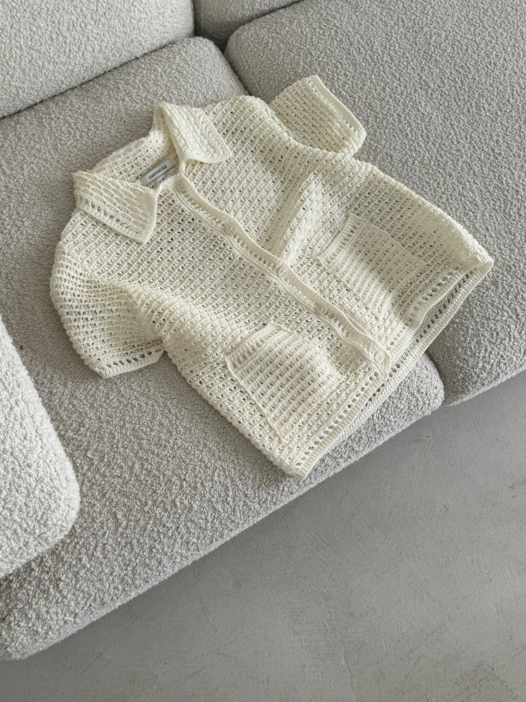 Lovely Knit Collar Cardigan
