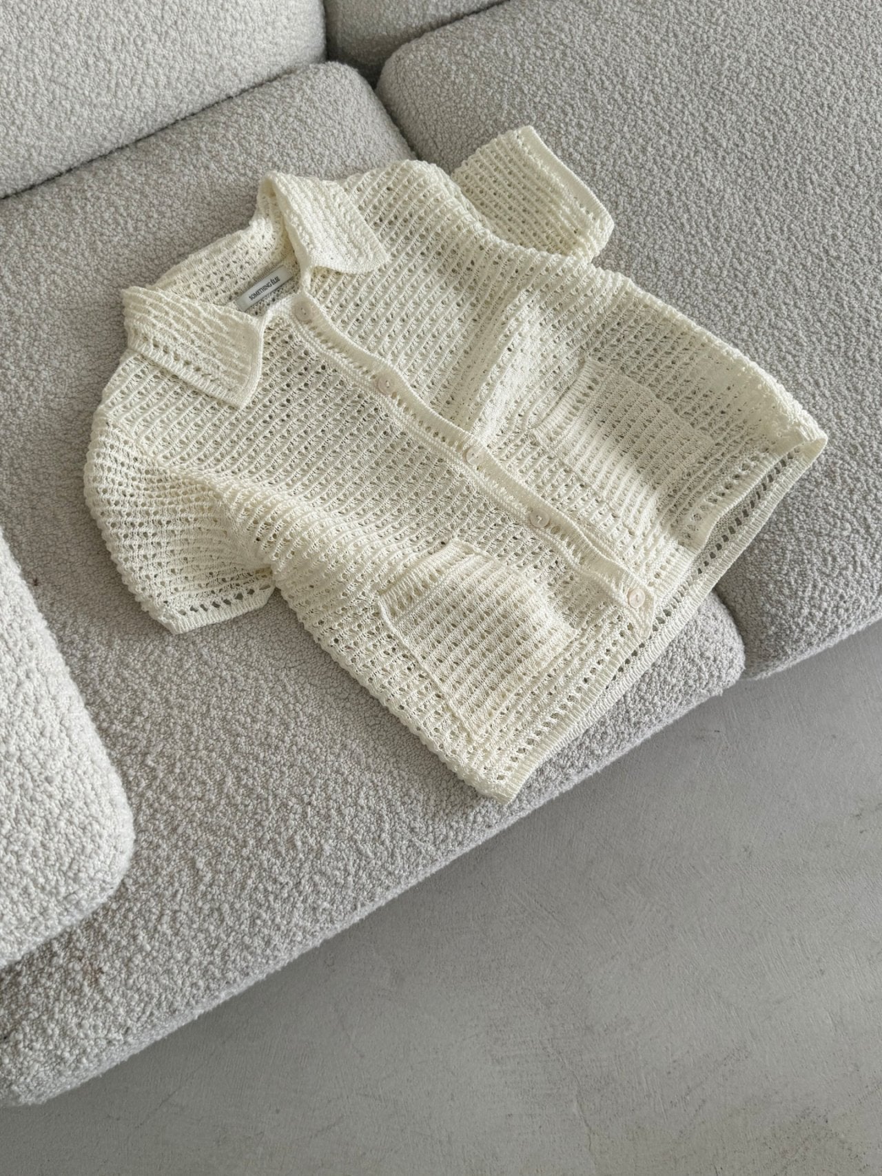 Lovely Knit Collar Cardigan