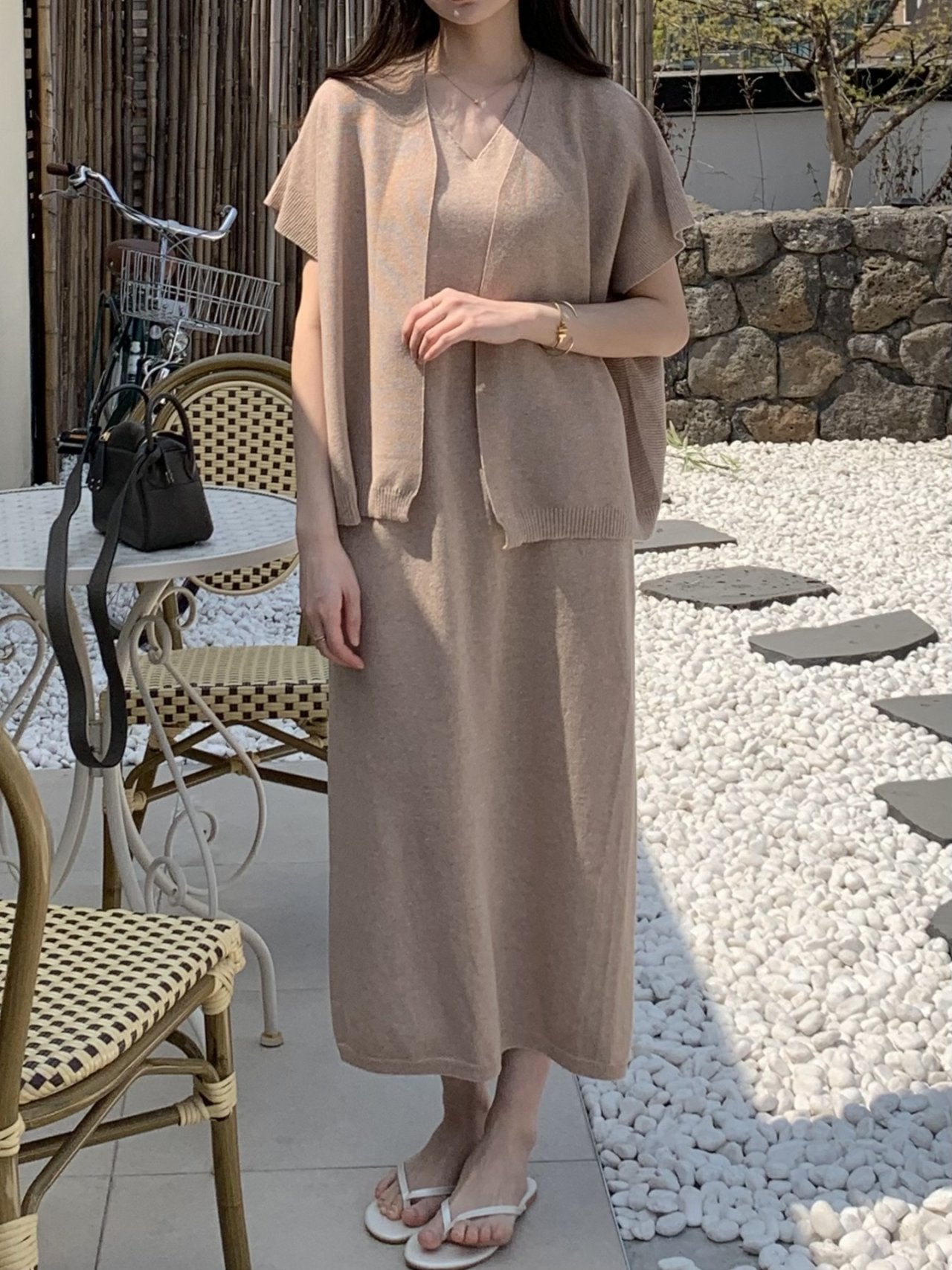 Holgament Artisan Linen Blend Two-Piece Set