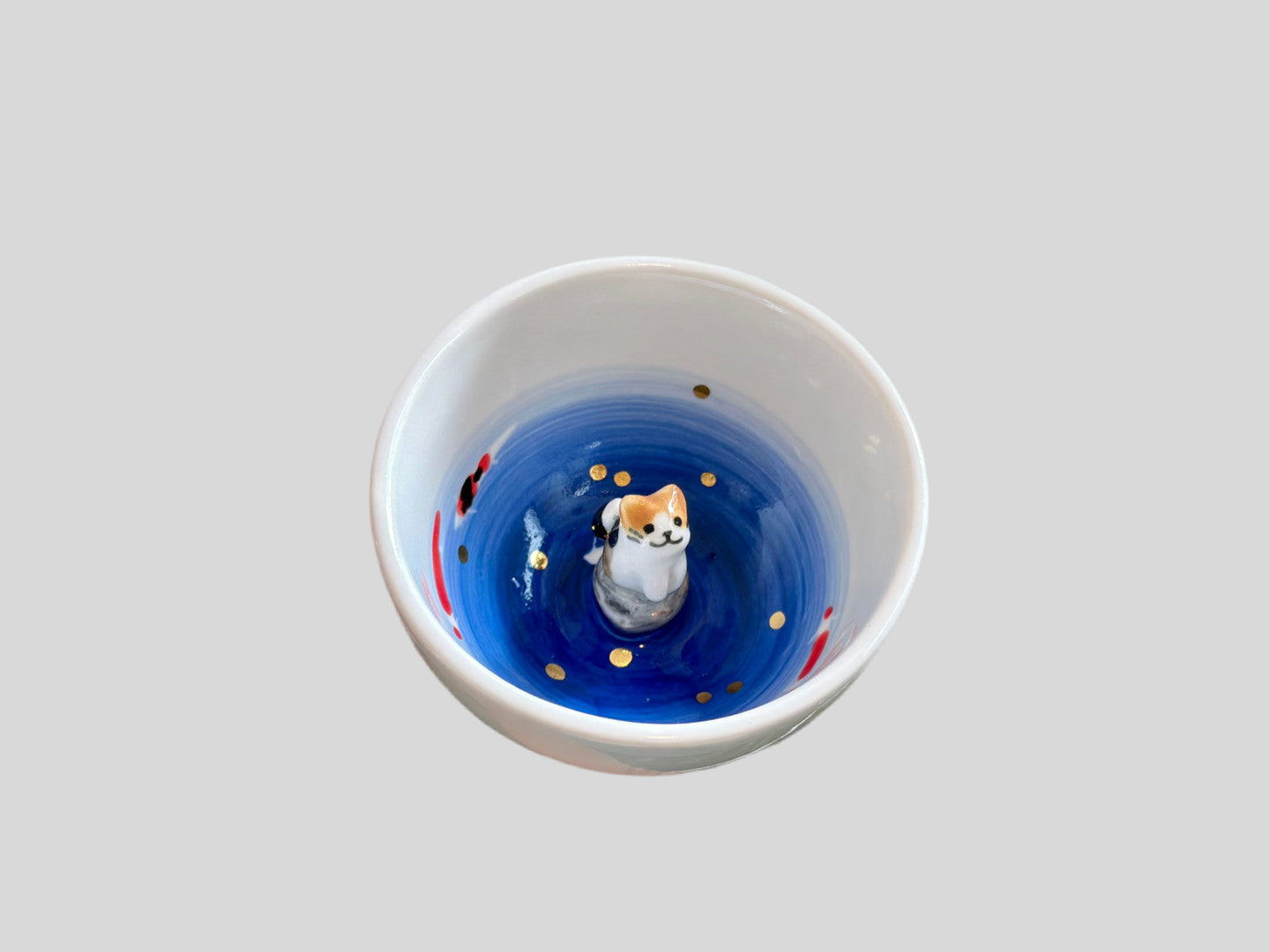 [Handmade Korean Ceramics] A Tiny Cat in Your Hands