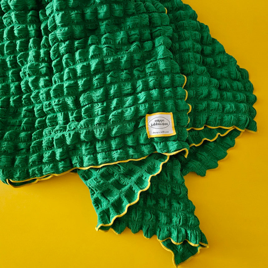 [Carefully handcrafted in Korea]  Wrinkle Color Tablecloth & Blanket